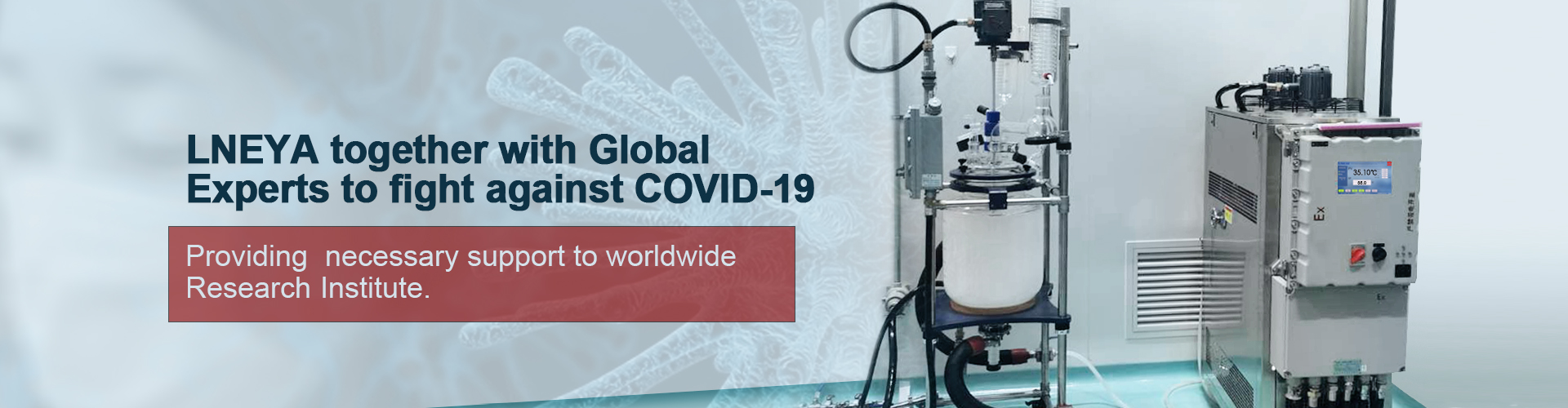 Global cooperation against COVID-19, LNEYA provides support within its ability (Image 1)