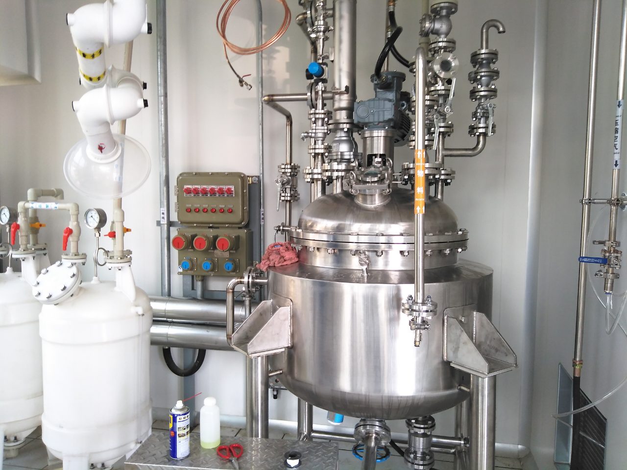 Emulsified kettle water cooling and heating system Emulsified kettle water cooling and heating system