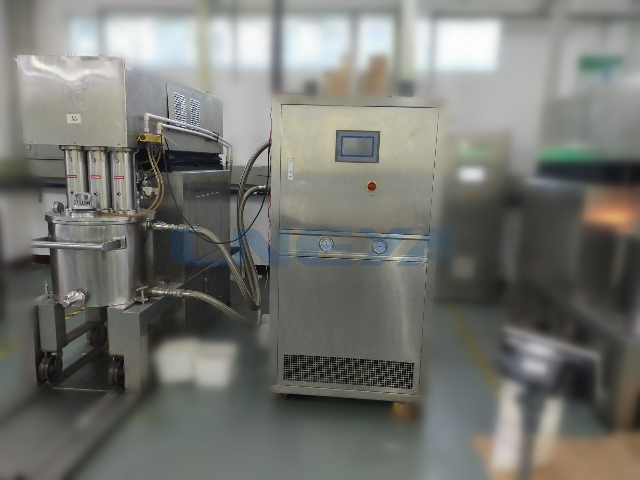 Emulsified kettle water cooling and heating system Emulsified kettle water cooling and heating system